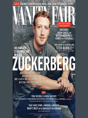 cover image of Vanity Fair: October 2015 Issue